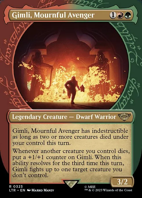 Gimli, Mournful Avenger · The Lord of the Rings: Tales of Middle-earth 323/856