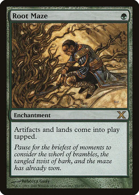 Root Maze · Tenth Edition 292/510