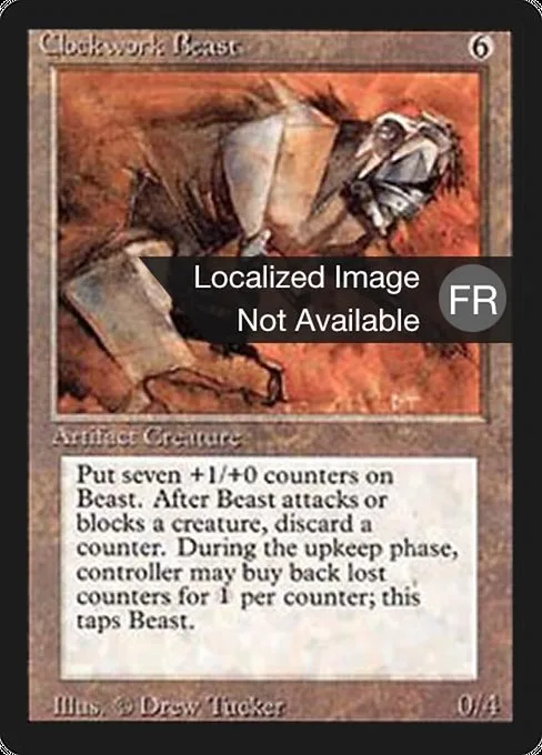 Clockwork Beast · Foreign Black Border 240/307