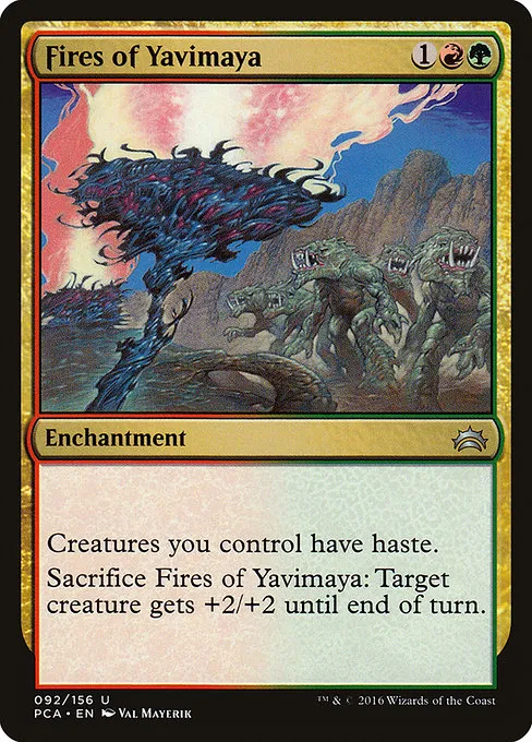 Fires of Yavimaya · Planechase Anthology 92/156