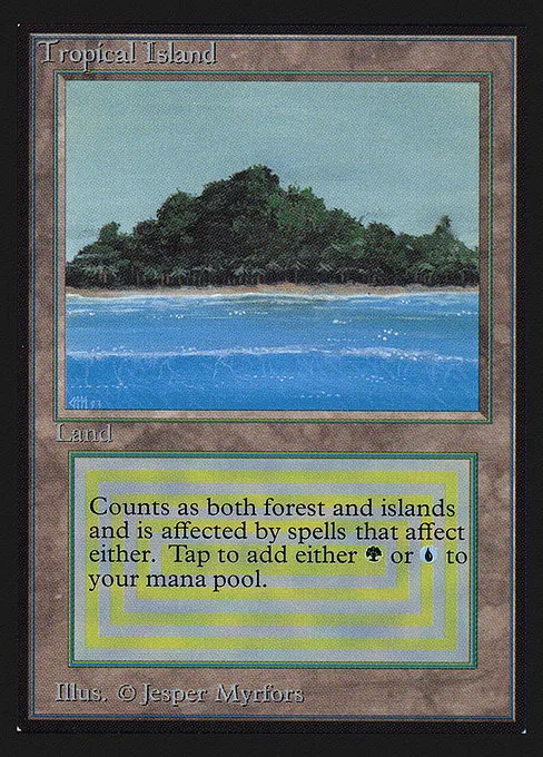 Tropical Island · Intl. Collectors' Edition 284/302