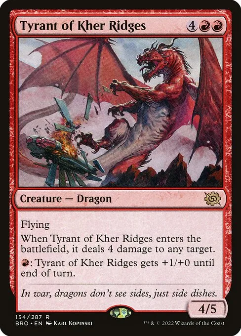 Tyrant of Kher Ridges · The Brothers' War 154/399