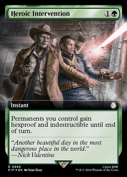 Heroic Intervention · Fallout 999/1068
