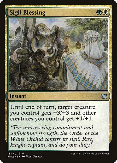 Sigil Blessing · Modern Masters 2015 187/249