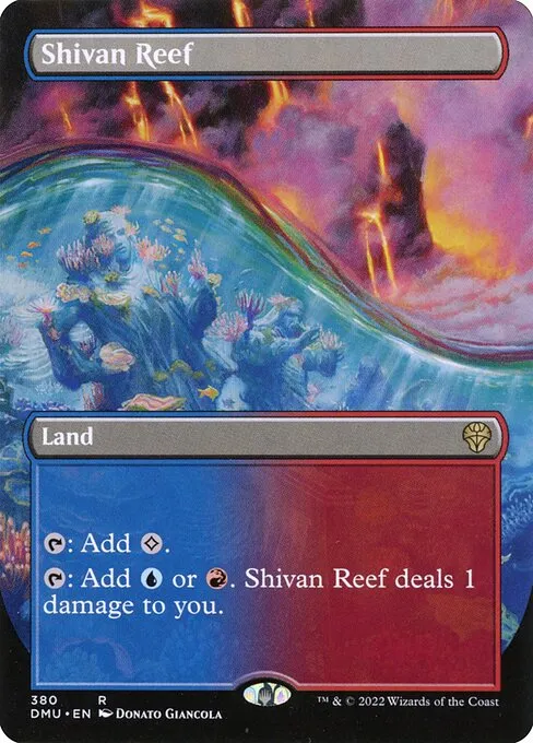 Shivan Reef · Dominaria United 380/453