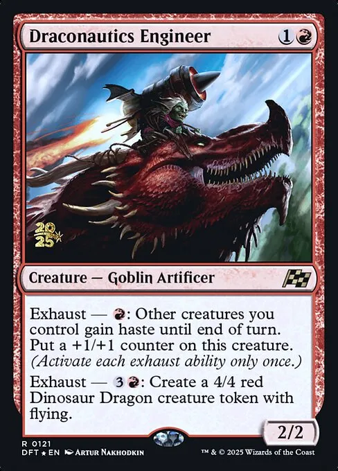 Draconautics Engineer · Aetherdrift Promos 121s/160