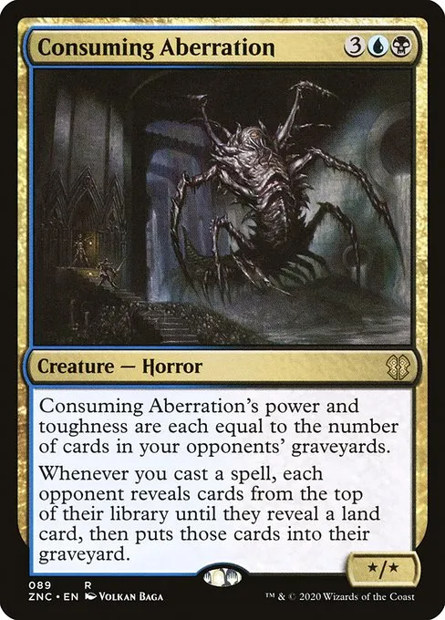 Consuming Aberration · Zendikar Rising Commander 89/142