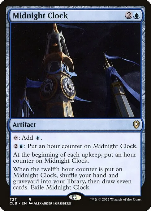 Midnight Clock · Commander Legends: Battle for Baldur's Gate 727/936