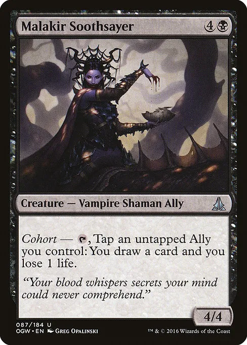 Malakir Soothsayer · Oath of the Gatewatch 87/187