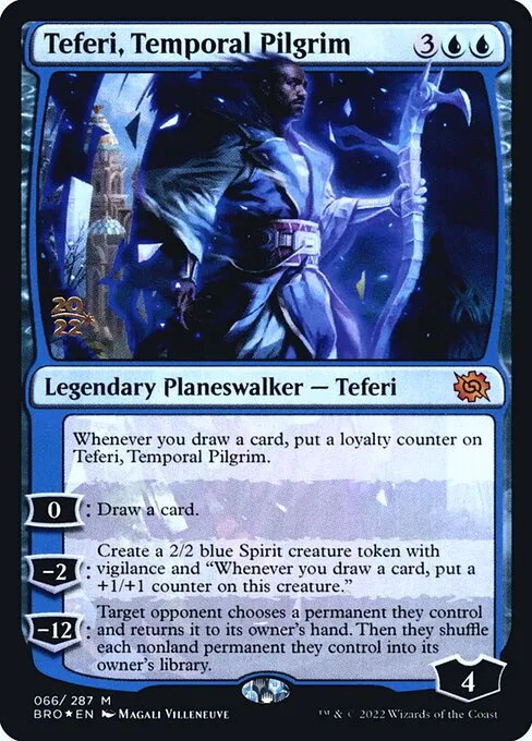 Teferi, Temporal Pilgrim · The Brothers' War Promos 66s/171