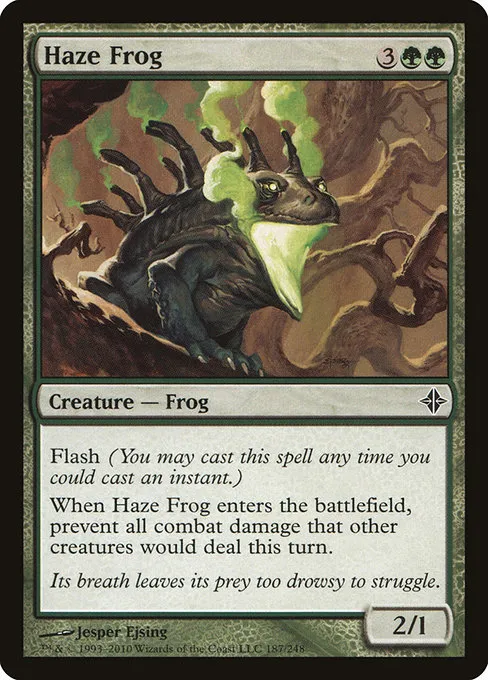 Haze Frog · Rise of the Eldrazi 187/248