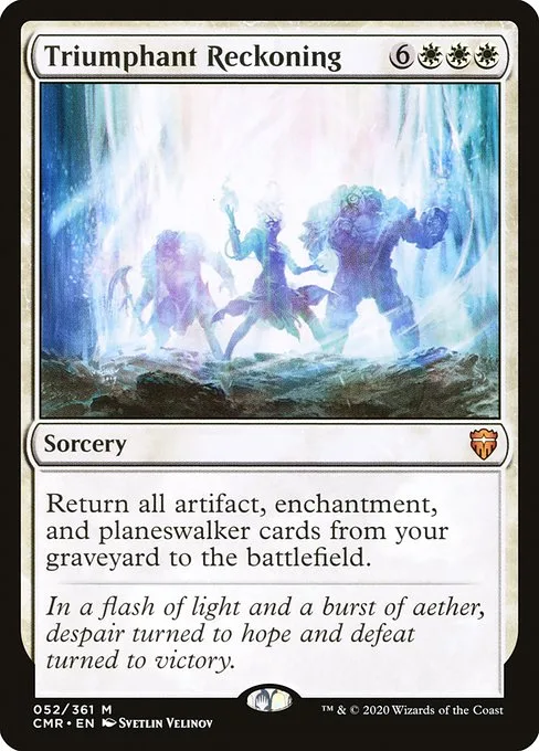 Triumphant Reckoning · Commander Legends 52/718