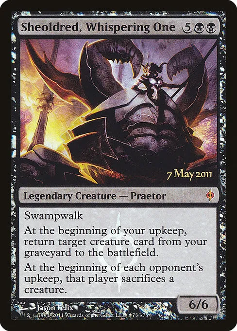 Sheoldred, Whispering One · New Phyrexia Promos 73★/4