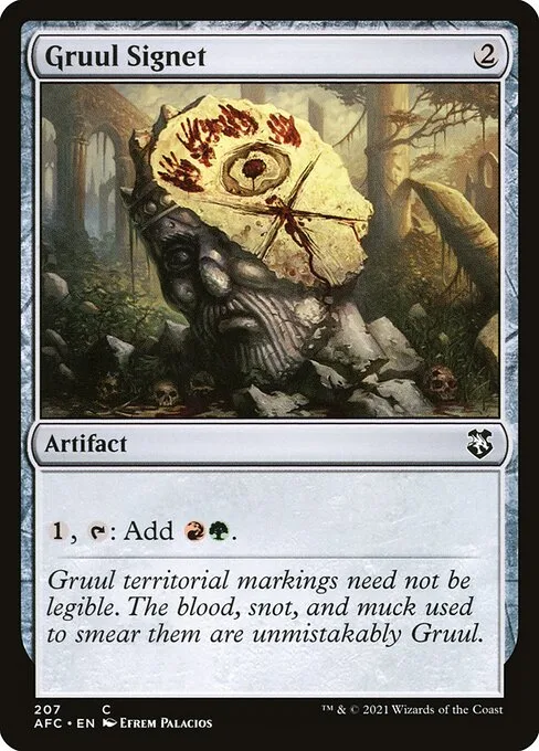 Gruul Signet · Forgotten Realms Commander 207/331