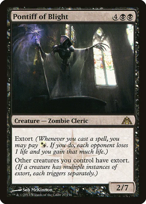Pontiff of Blight · Dragon's Maze 27/156