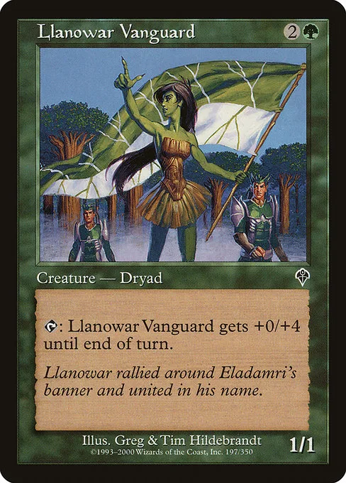 Llanowar Vanguard · Invasion 197/354