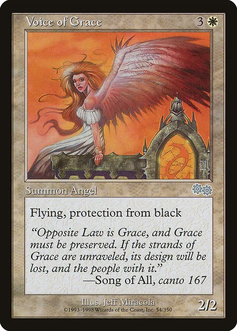 Voice of Grace · Urza's Saga 54/357