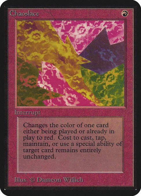Chaoslace · Limited Edition Alpha 139/295