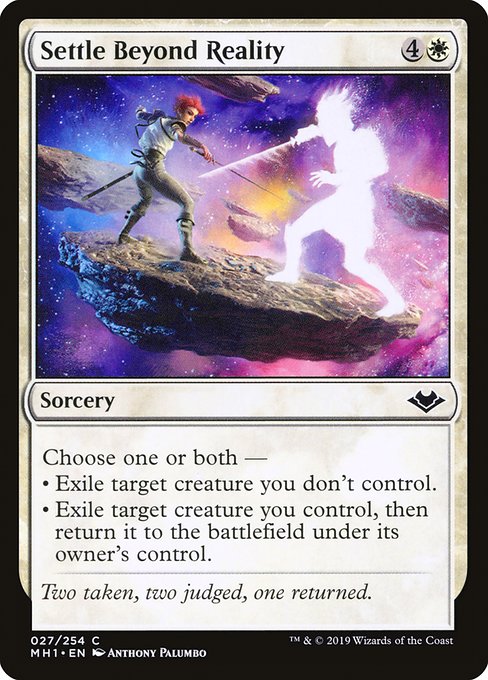Settle Beyond Reality · Modern Horizons 27/255