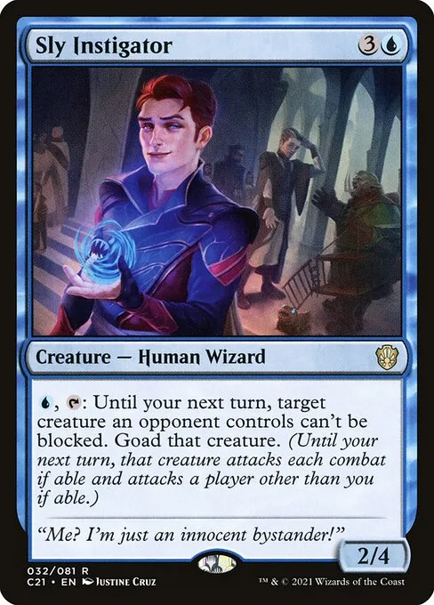 Sly Instigator · Commander 2021 32/409