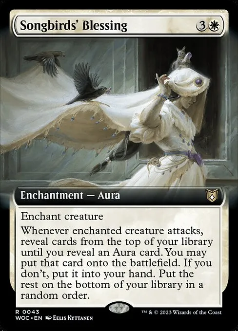 Songbirds' Blessing · Wilds of Eldraine Commander 43/173