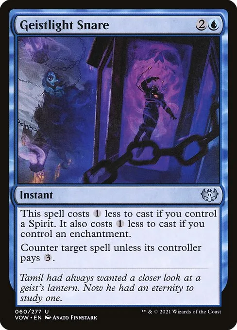 Geistlight Snare · Innistrad: Crimson Vow 60/423