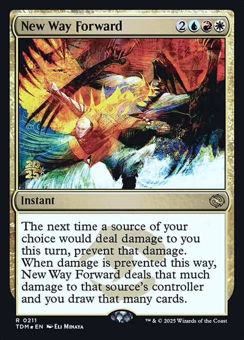 New Way Forward · Tarkir: Dragonstorm Promos 211s/160