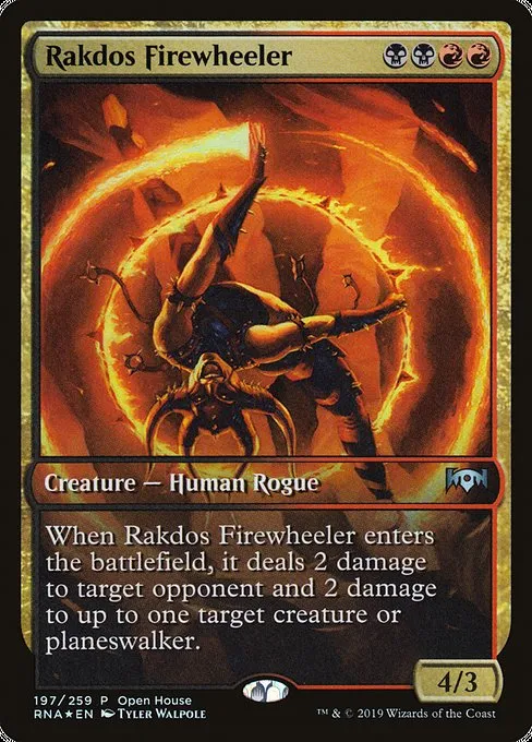 Rakdos Firewheeler · Ravnica Allegiance Promos 197/81