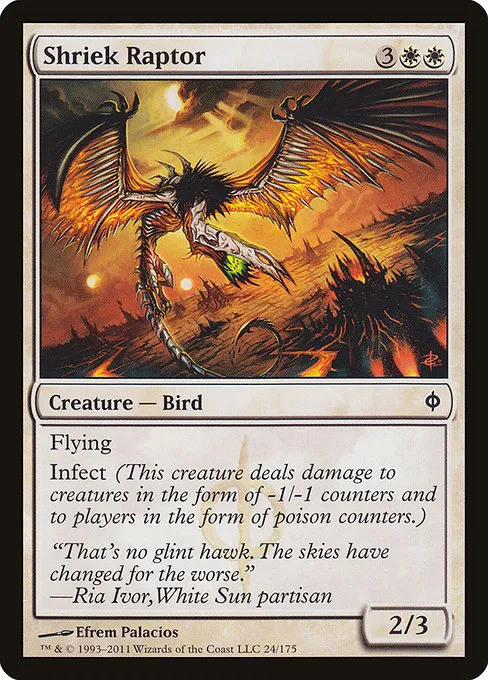 Shriek Raptor · New Phyrexia 24/175
