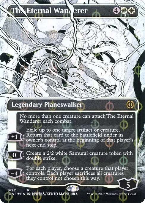 The Eternal Wanderer · Phyrexia: All Will Be One 422/479