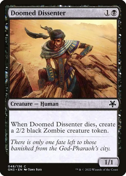 Doomed Dissenter · Game Night: Free-for-All 48/135