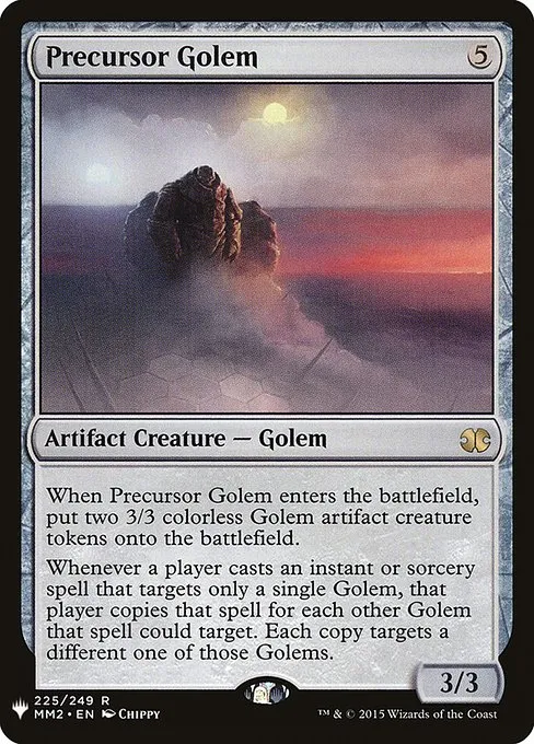Precursor Golem · The List MM2-225/5050