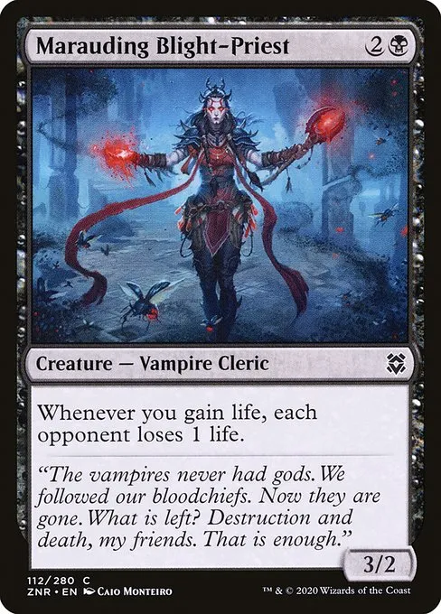 Marauding Blight-Priest · Zendikar Rising 112/407