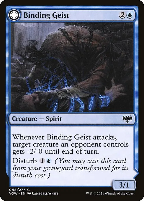 Binding Geist // Spectral Binding · Innistrad: Crimson Vow 48/423