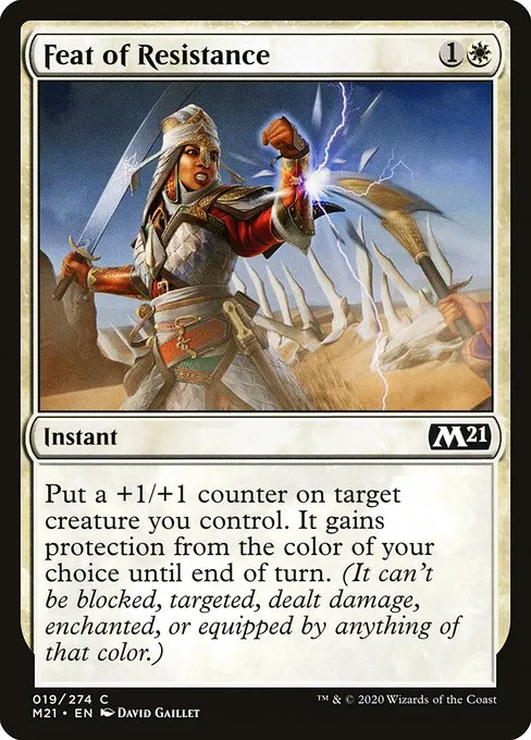Feat of Resistance · Core Set 2021 19/397
