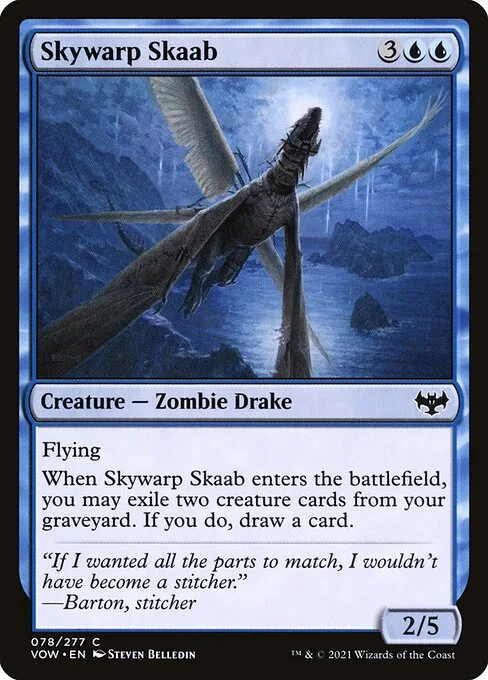Skywarp Skaab · Innistrad: Crimson Vow 78/423