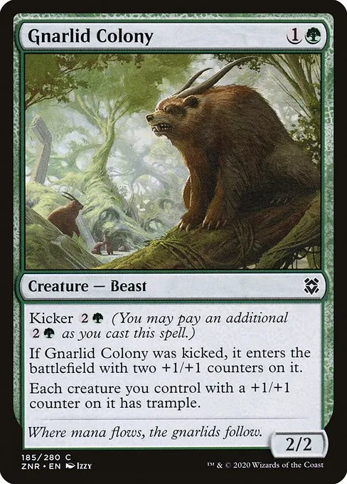 Gnarlid Colony · Zendikar Rising 185/407