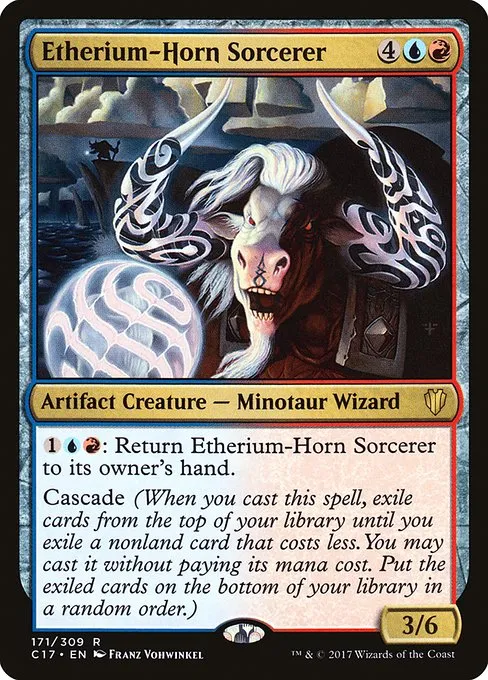 Etherium-Horn Sorcerer · Commander 2017 171/309