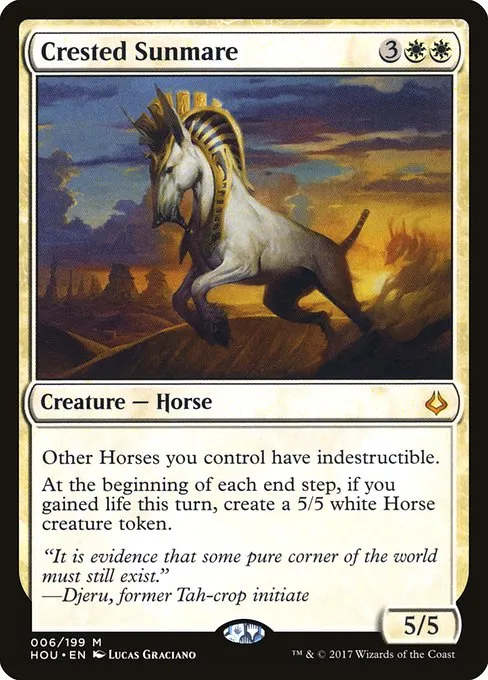 Crested Sunmare · Hour of Devastation 6/209
