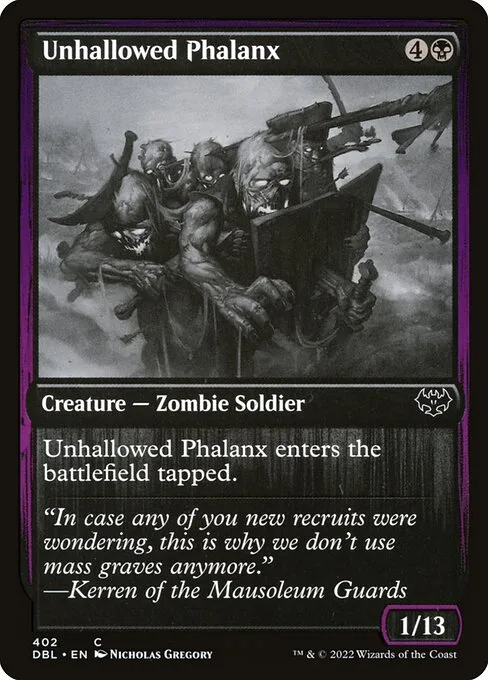 Unhallowed Phalanx · Innistrad: Double Feature 402/535