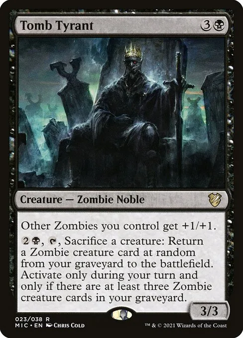 Tomb Tyrant · Midnight Hunt Commander 23/187