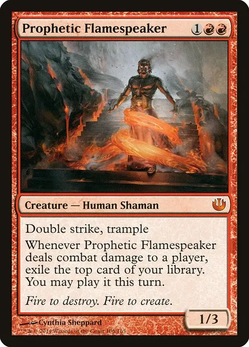 Prophetic Flamespeaker · Journey into Nyx 106/165