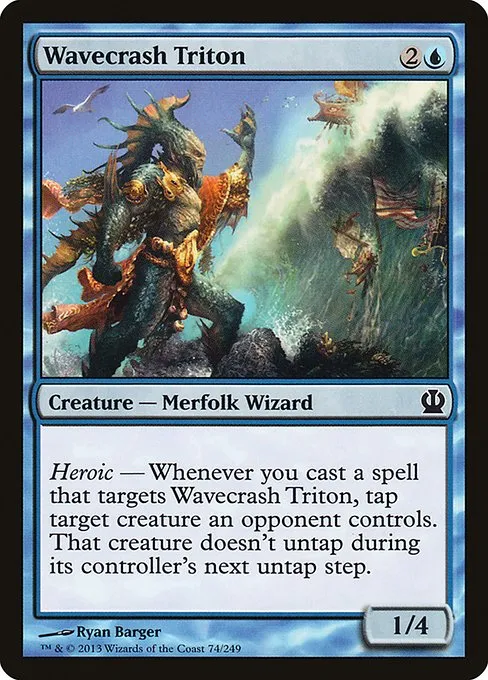 Wavecrash Triton · Theros 74/249