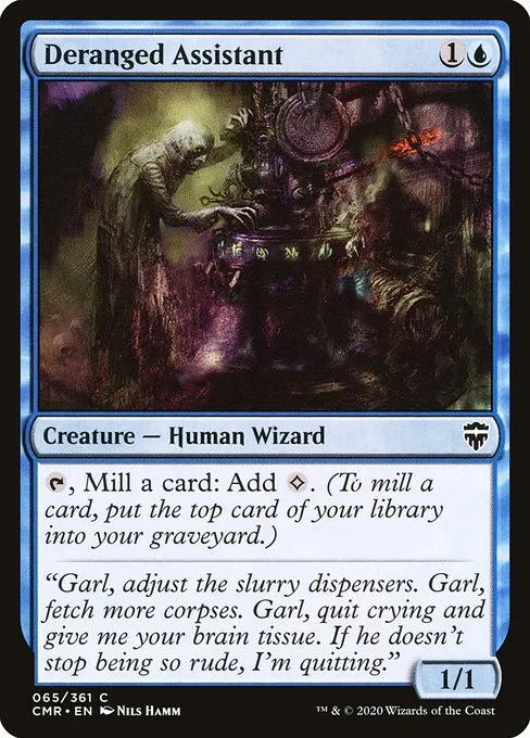 Deranged Assistant · Commander Legends 65/718