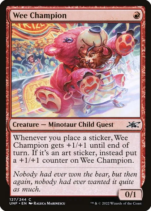 Wee Champion · Unfinity 127/639