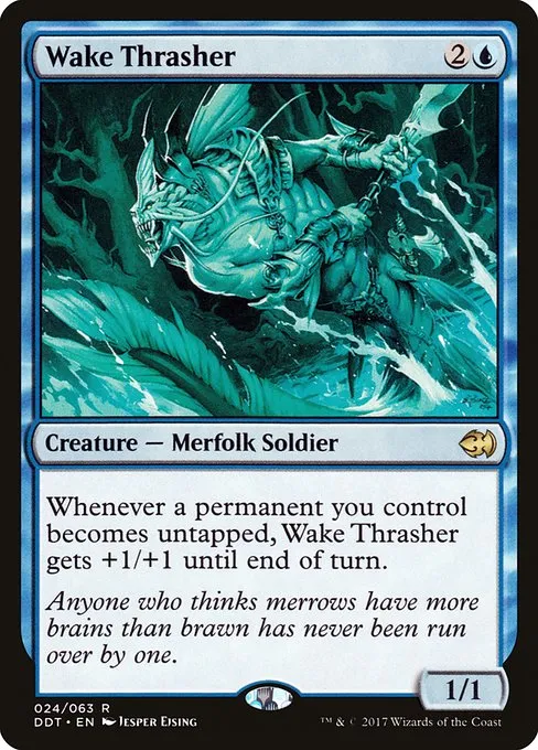 Wake Thrasher · Duel Decks: Merfolk vs. Goblins 24/63