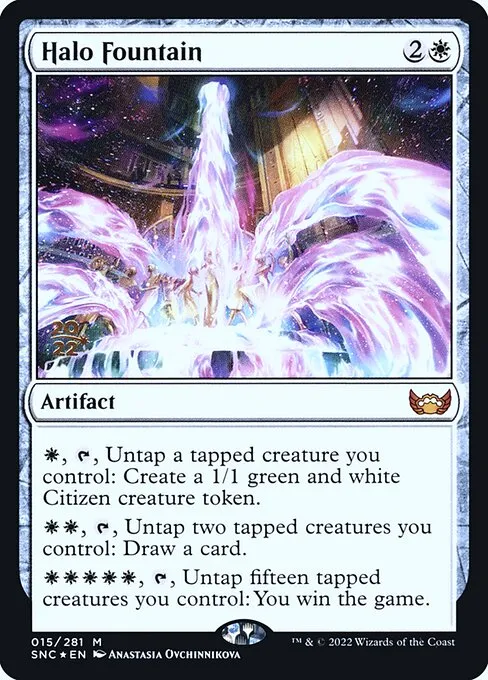 Halo Fountain · Streets of New Capenna Promos 15s/161