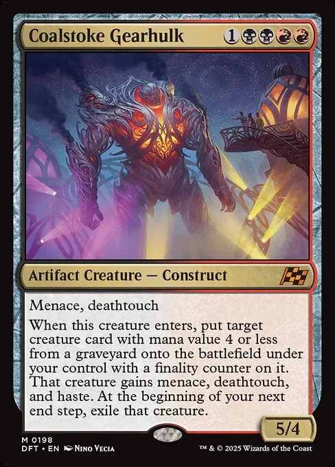 Coalstoke Gearhulk · Aetherdrift 198/553
