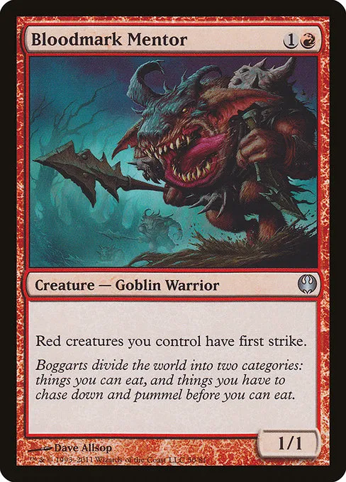 Bloodmark Mentor · Duel Decks: Knights vs. Dragons 50/81