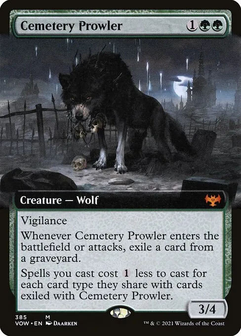 Cemetery Prowler · Innistrad: Crimson Vow 385/423